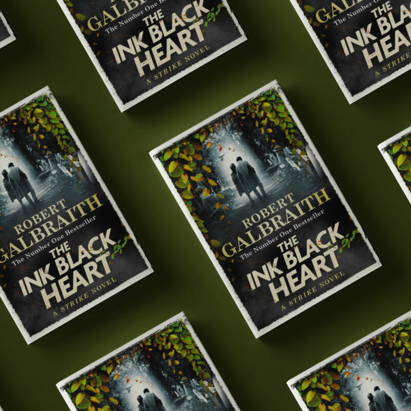 The Ink Black Heart the 1 book in the UK! Robert Galbraith